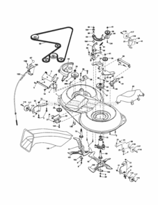 Page I Diagram and Parts List for 917254211  Craftsman Lawn Tractor