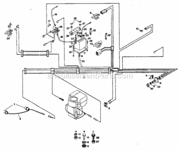 Part Location Diagram of 5907J Craftsman Cable