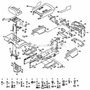 Part Location Diagram of 121068X Craftsman Spring
