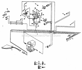 Part Location Diagram of 120309X Craftsman Harness