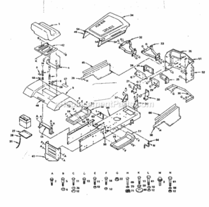Part Location Diagram of 105685X Craftsman Strap Assembly