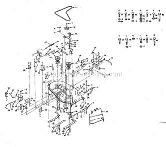 Part Location Diagram of 108068X Craftsman Shaft