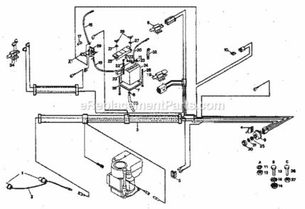 Page A Diagram and Parts List for 917254272  Craftsman Lawn Tractor