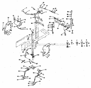 Page E Diagram and Parts List for 917254272  Craftsman Lawn Tractor