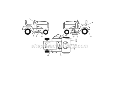 Part Location Diagram of 583424701 Craftsman Decal Engine