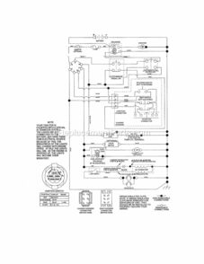 Page Q Diagram and Parts List for 917254311  Craftsman Lawn Tractor