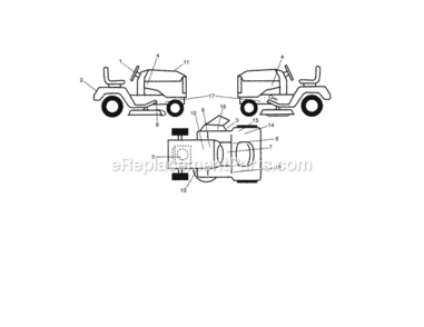 Part Location Diagram of 124433X Craftsman Decal