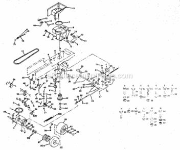 Part Location Diagram of 121441X Craftsman Guide Belt
