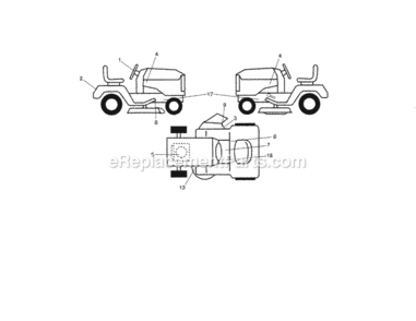 Part Location Diagram of 584904602 Husqvarna Decal.deck.deflector.warning