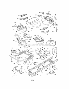 Part Location Diagram of 586738602 Husqvarna Dash