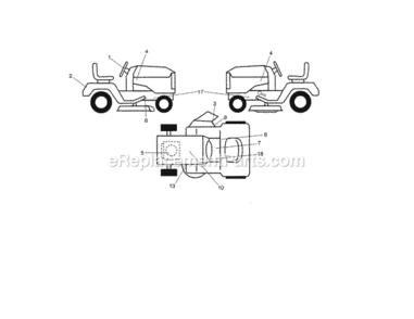 Part Location Diagram of 585915201 Craftsman Decal Engine