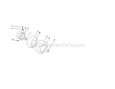 Page P Diagram and Parts List for 917254322  Craftsman Lawn Tractor