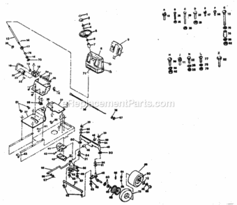 Page D Diagram and Parts List for 917254331  Craftsman Lawn Tractor