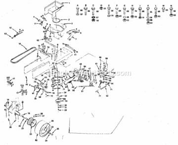 Part Location Diagram of 109456X Craftsman Engine