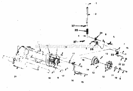 Page G Diagram and Parts List for 917254360  Craftsman Lawn Tractor