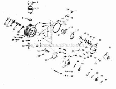 Page H Diagram and Parts List for 917254360  Craftsman Lawn Tractor