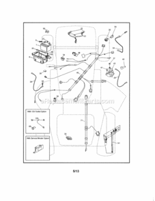 Page A Diagram and Parts List for 917254363  Craftsman Lawn Tractor