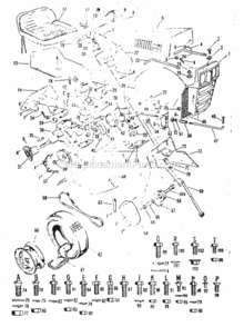 Part Location Diagram of 8789H Craftsman Seat