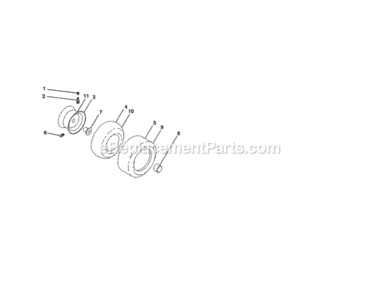 Page J Diagram and Parts List for 917254413  Craftsman Lawn Tractor