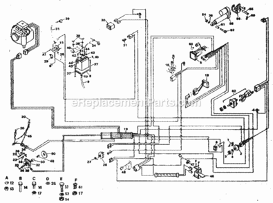 Page A Diagram and Parts List for 917254431  Craftsman Lawn Tractor