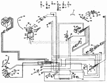 Page A Diagram and Parts List for 917254432  Craftsman Lawn Tractor