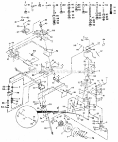 Page D Diagram and Parts List for 917254490  Craftsman Lawn Tractor