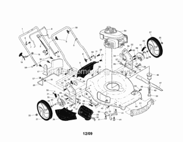 Part Location Diagram of 421248 Husqvarna Blade Adapter / Pulley