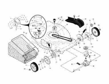 Part Location Diagram of 428157 Craftsman Control.Dr.D