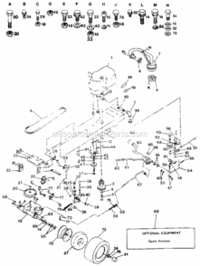 Part Location Diagram of 126685X Craftsman Decal