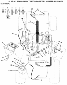 Part Location Diagram of 132017 Craftsman Harness