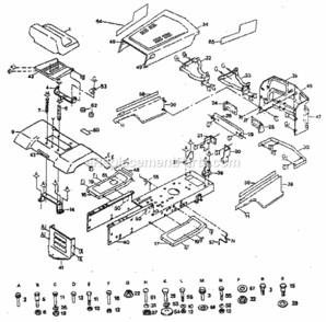 Part Location Diagram of 120303X Craftsman Decal