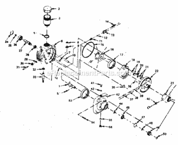 Page H Diagram and Parts List for 917254580  Craftsman Lawn Tractor