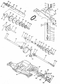 Part Location Diagram of 150228 Craftsman Kit.Hsg.Dana