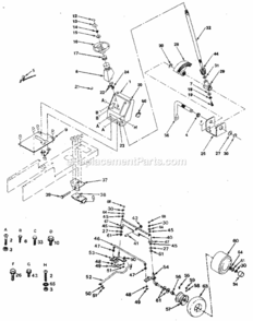 Page D Diagram and Parts List for 917254650  Craftsman Lawn Tractor