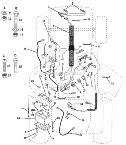 Part Location Diagram of 126770X Craftsman Decal Hp