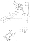 Part Location Diagram of 121002X Husqvarna Lever Assembly, Hand Kit