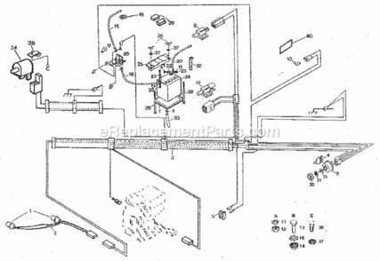 Part Location Diagram of 121300X Craftsman Cap Battery