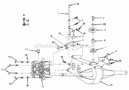 Page G Diagram and Parts List for 917254680  Craftsman Lawn Tractor