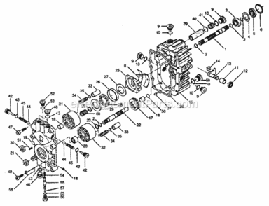 Page H Diagram and Parts List for 917254680  Craftsman Lawn Tractor