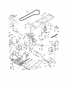 Part Location Diagram of 165670 Craftsman Transaxle