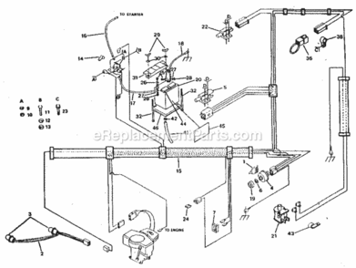 Page A Diagram and Parts List for 917254710  Craftsman Lawn Tractor