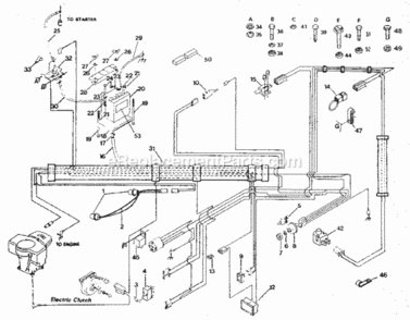 Page A Diagram and Parts List for 917254760  Craftsman Lawn Tractor
