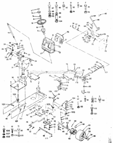 Page D Diagram and Parts List for 917254760  Craftsman Lawn Tractor