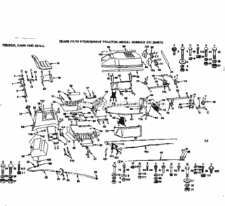 Part Location Diagram of 6055P Craftsman Screw