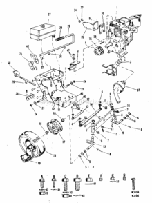Page A Diagram and Parts List for 91725481  Craftsman Lawn Tractor