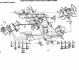Part Location Diagram of 667H666 Craftsman Arm Assrm