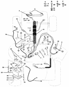 Page A Diagram and Parts List for 917254860  Craftsman Lawn Tractor
