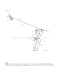 Chute & Deflector Diagram and Parts List for 917254880  Craftsman Snow Blower