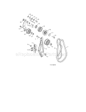Page R Diagram and Parts List for 917254881  Craftsman Snow Blower