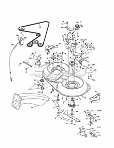 Page I Diagram and Parts List for 917254890  Craftsman Lawn Tractor